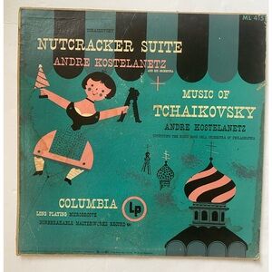 Andre Kostelanetz Nutcracker Suite Tchaikovsky Vintage Vinyl Record